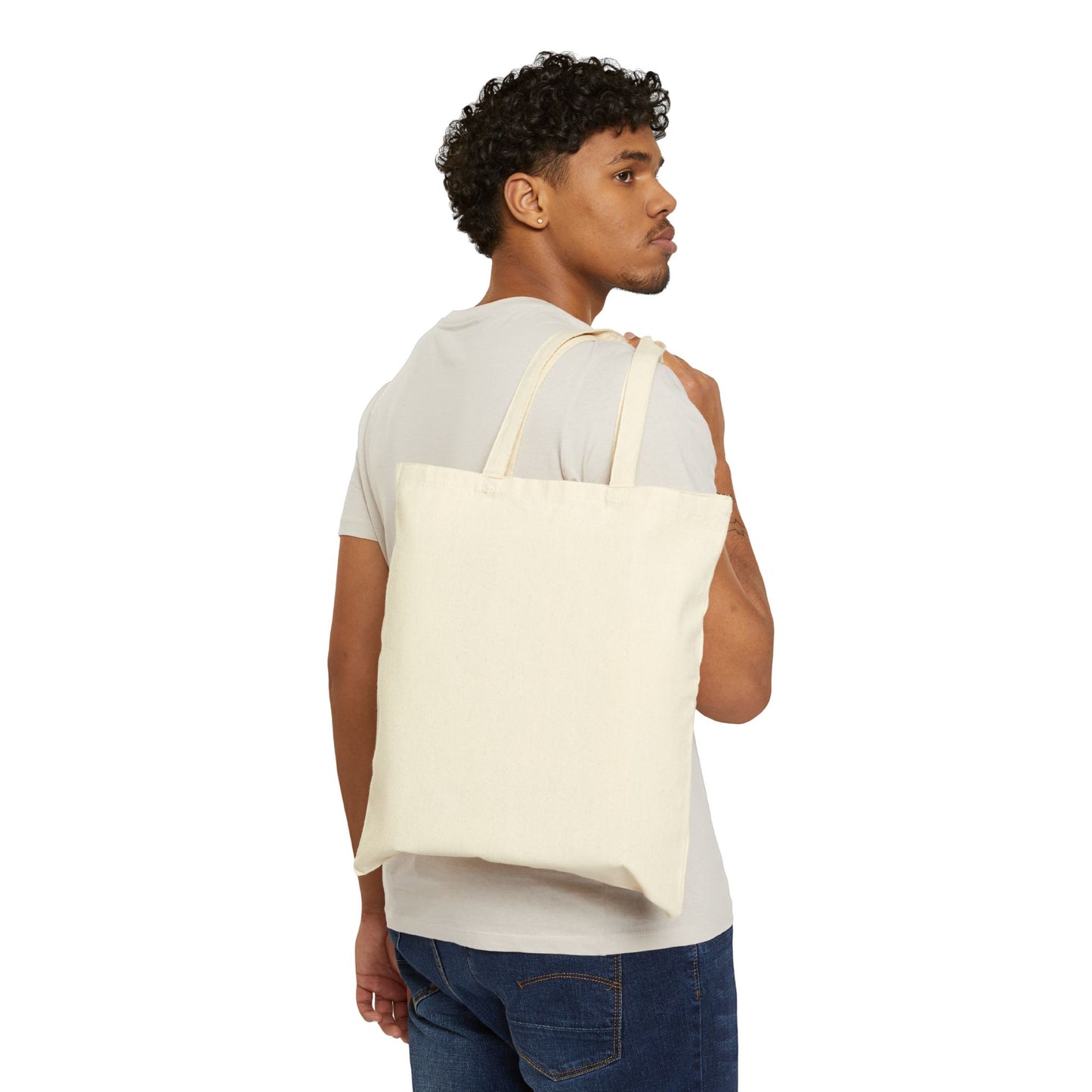 Grateful Greetings Cotton Canvas Tote Bag