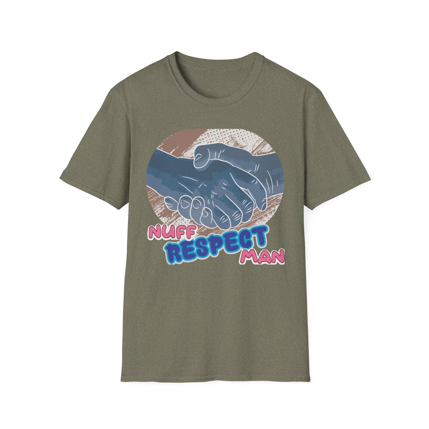 Unisex T-Shirt with Nuff Respect Design