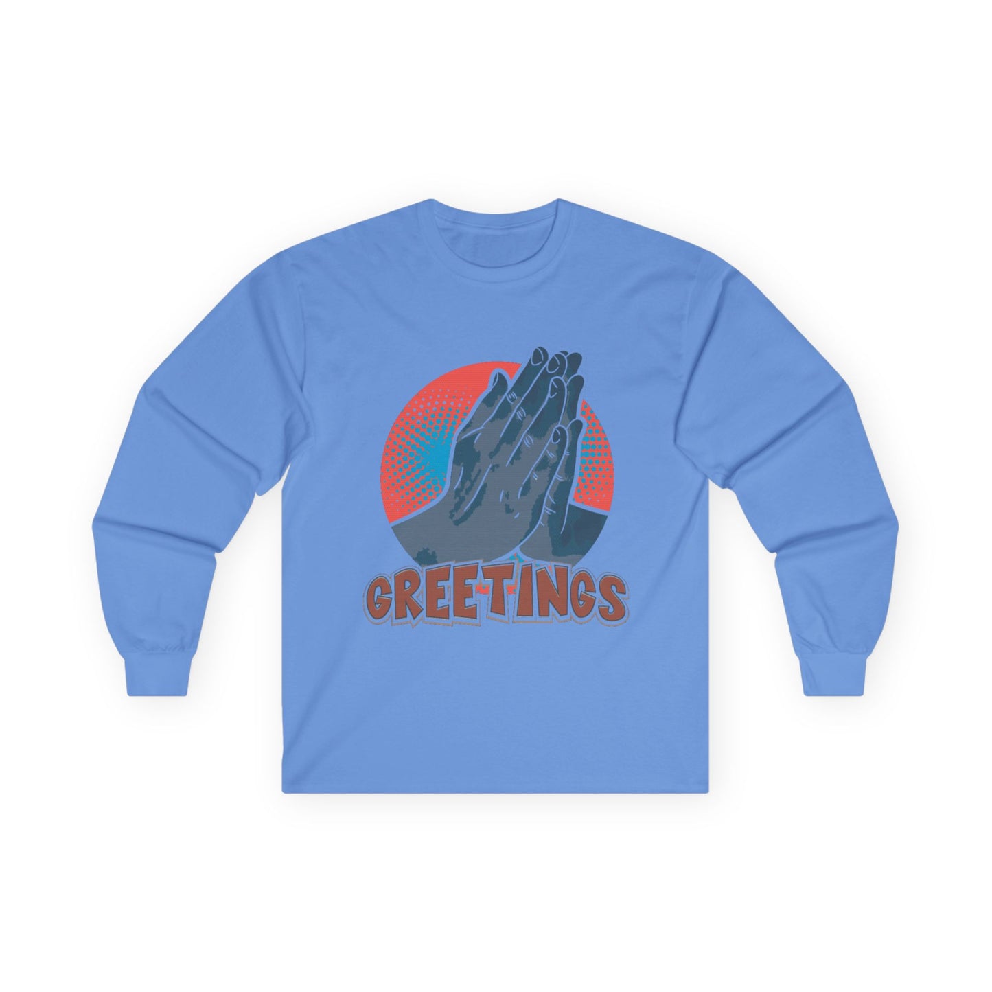Greetings Graphic Long Sleeves