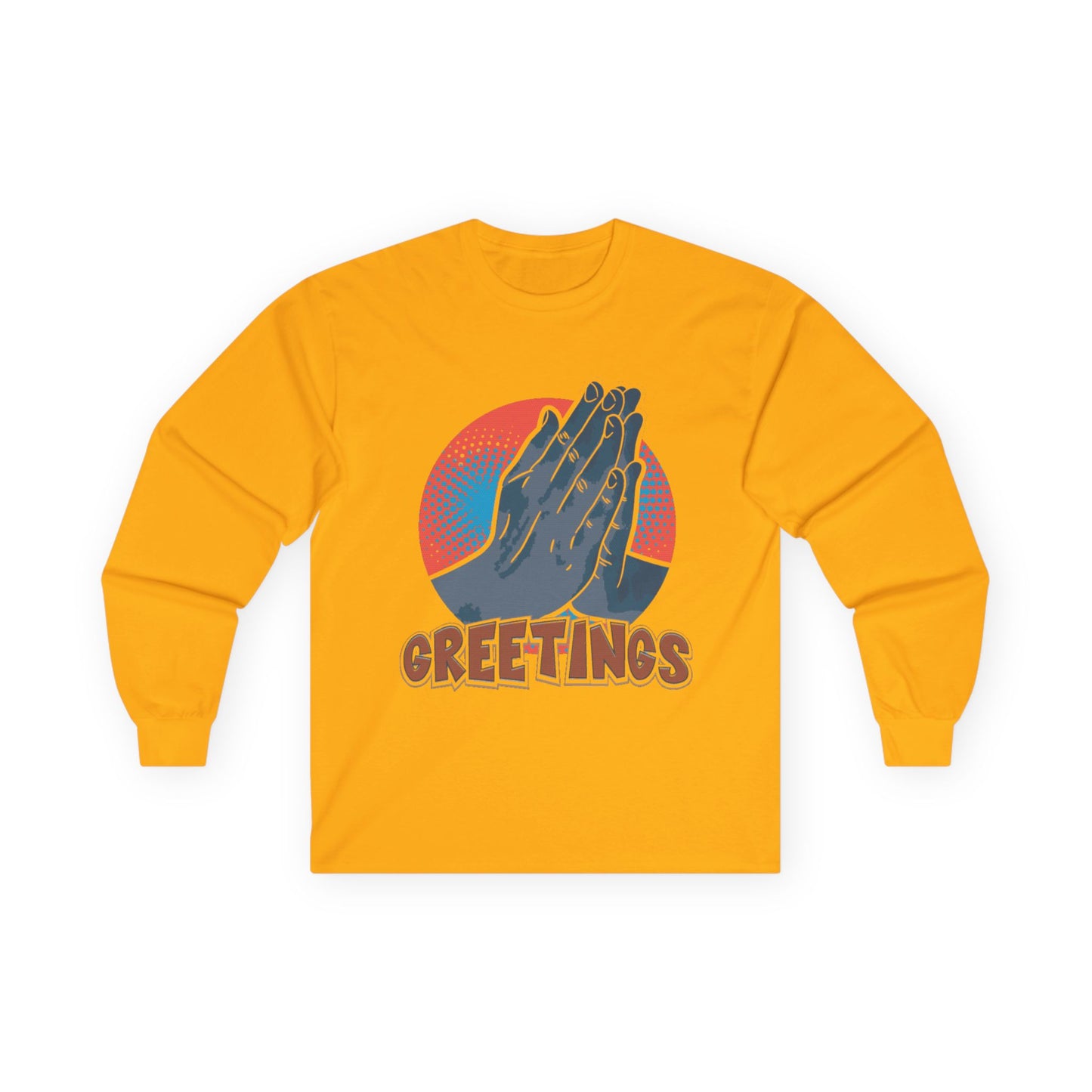 Greetings Graphic Long Sleeves