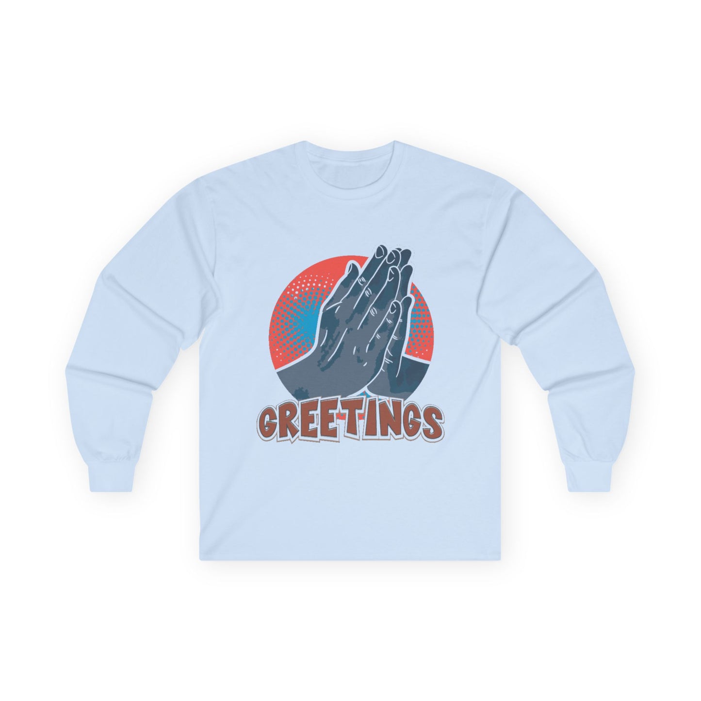 Greetings Graphic Long Sleeves