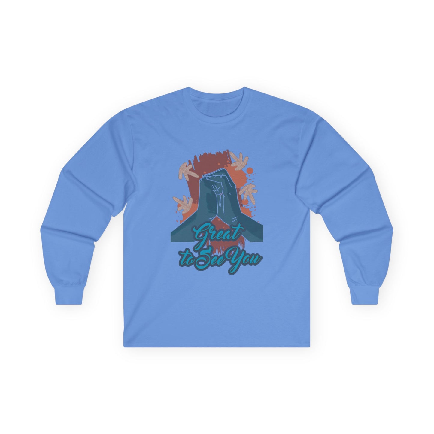 "Treat the Sun You" Graphic Long Sleeves