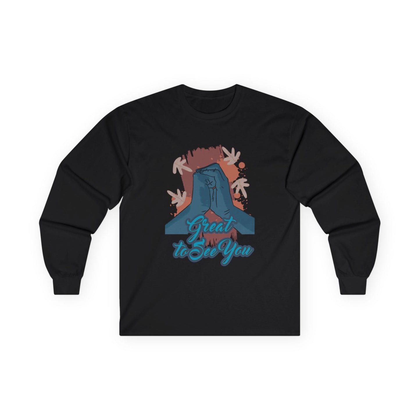 "Treat the Sun You" Graphic Long Sleeves