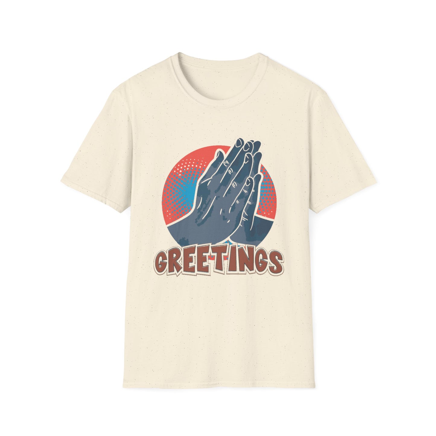 Greeting Hands Unisex Softstyle T-Shirt