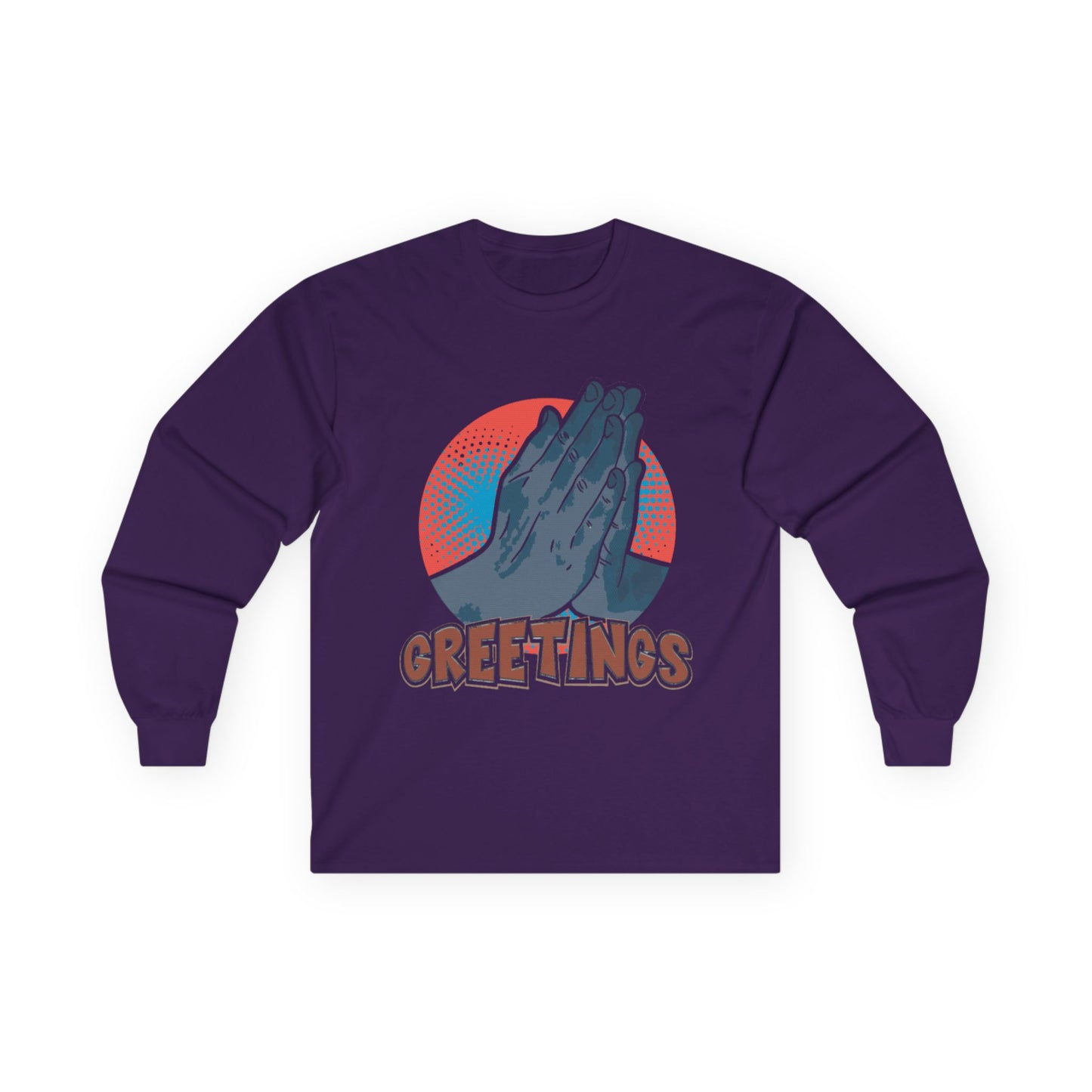 Greetings Graphic Long Sleeves