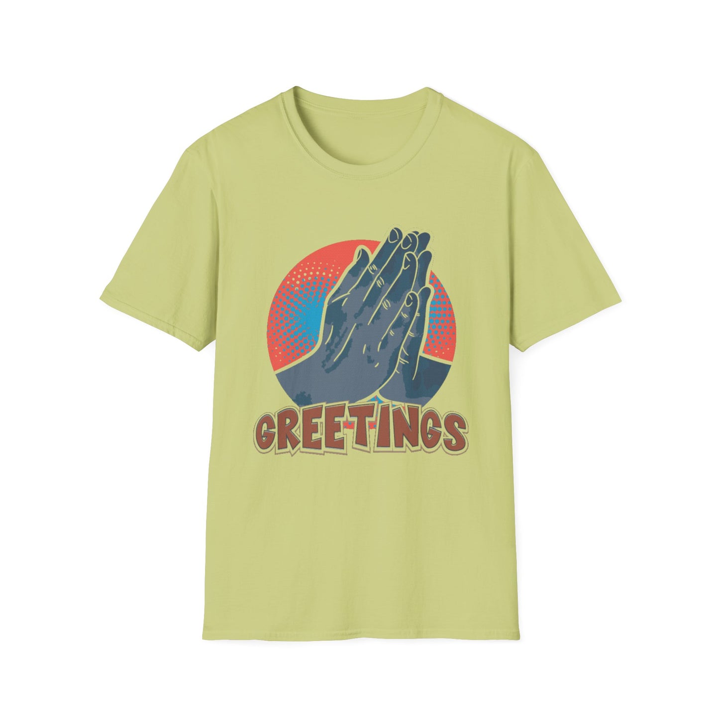Greeting Hands Unisex Softstyle T-Shirt