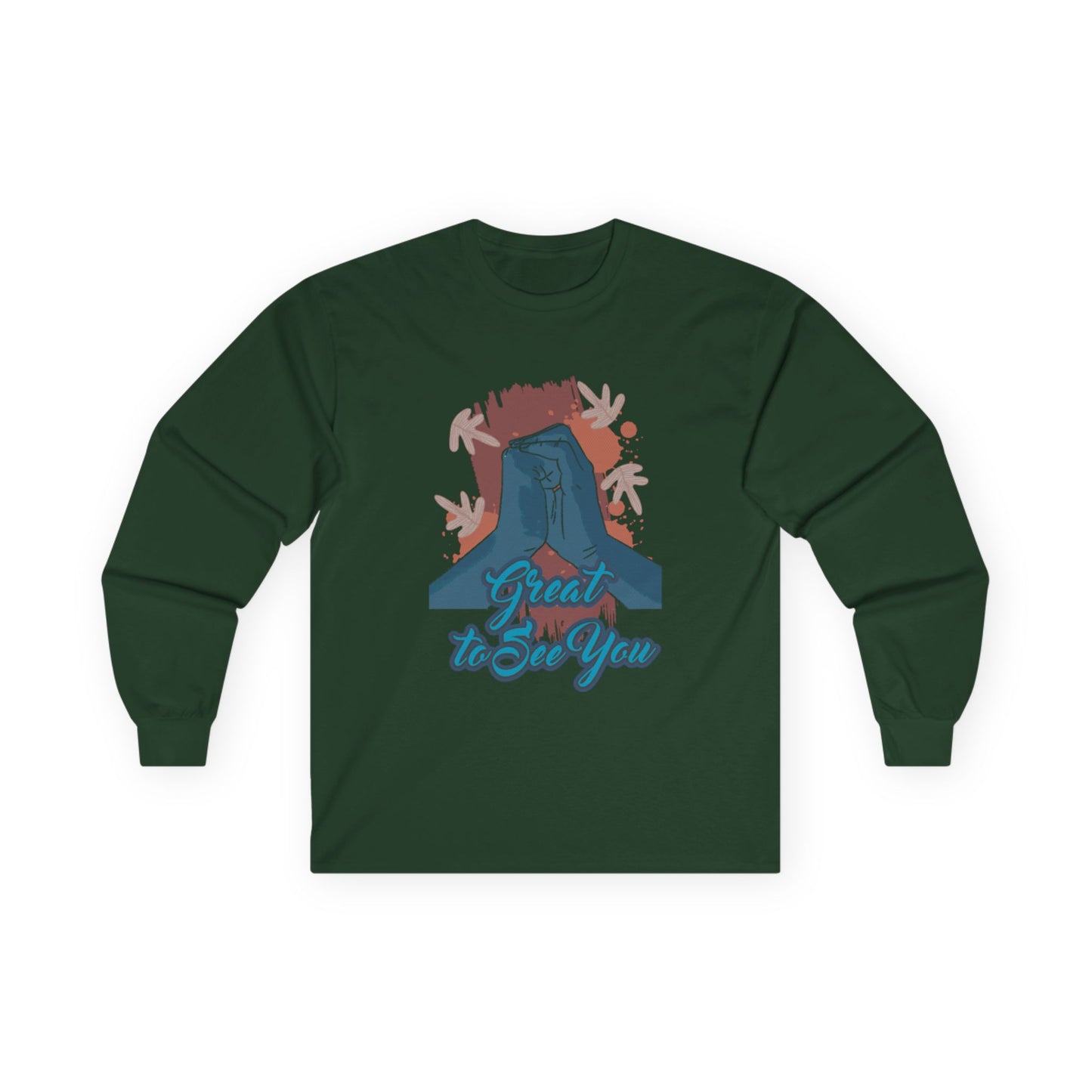 "Treat the Sun You" Graphic Long Sleeves
