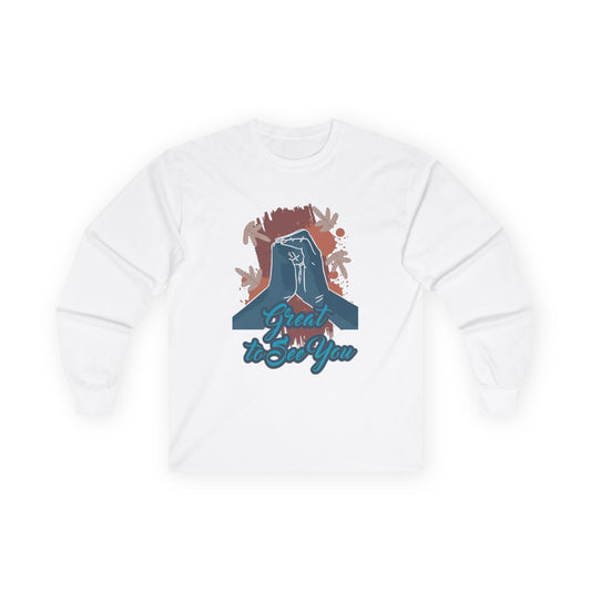 "Treat the Sun You" Graphic Long Sleeves