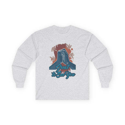 "Treat the Sun You" Graphic Long Sleeves