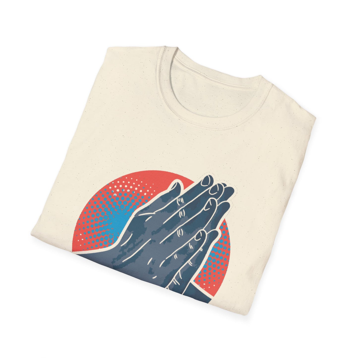 Greeting Hands Unisex Softstyle T-Shirt