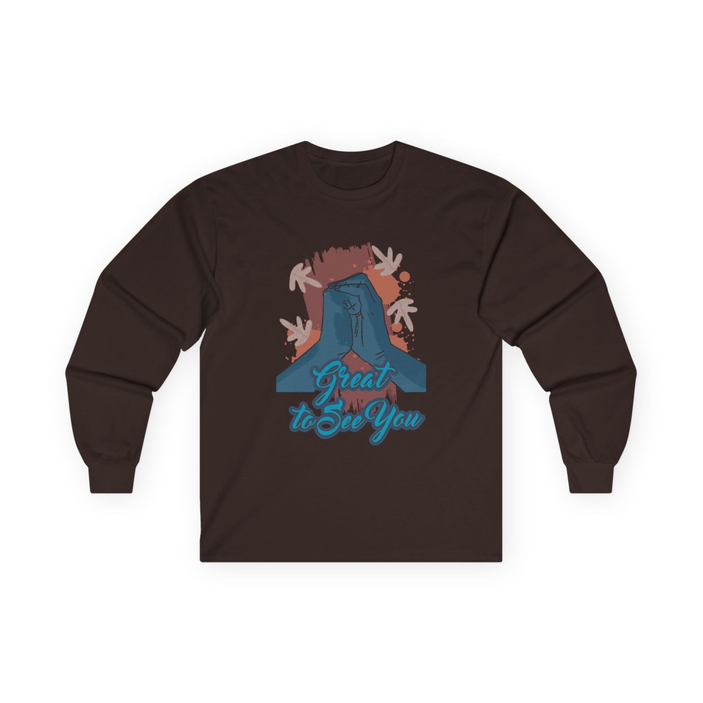 "Treat the Sun You" Graphic Long Sleeves