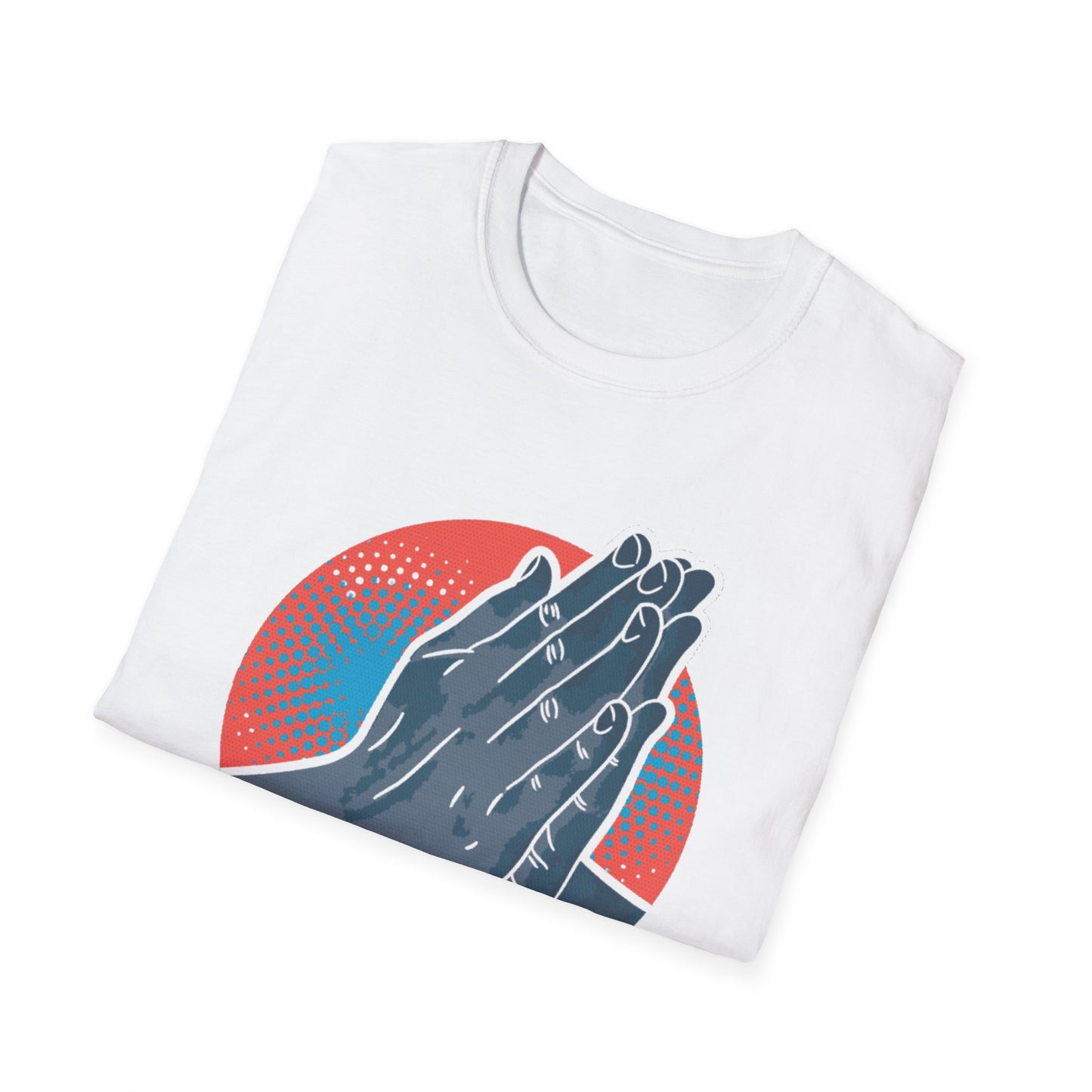 Greeting Hands Unisex Softstyle T-Shirt