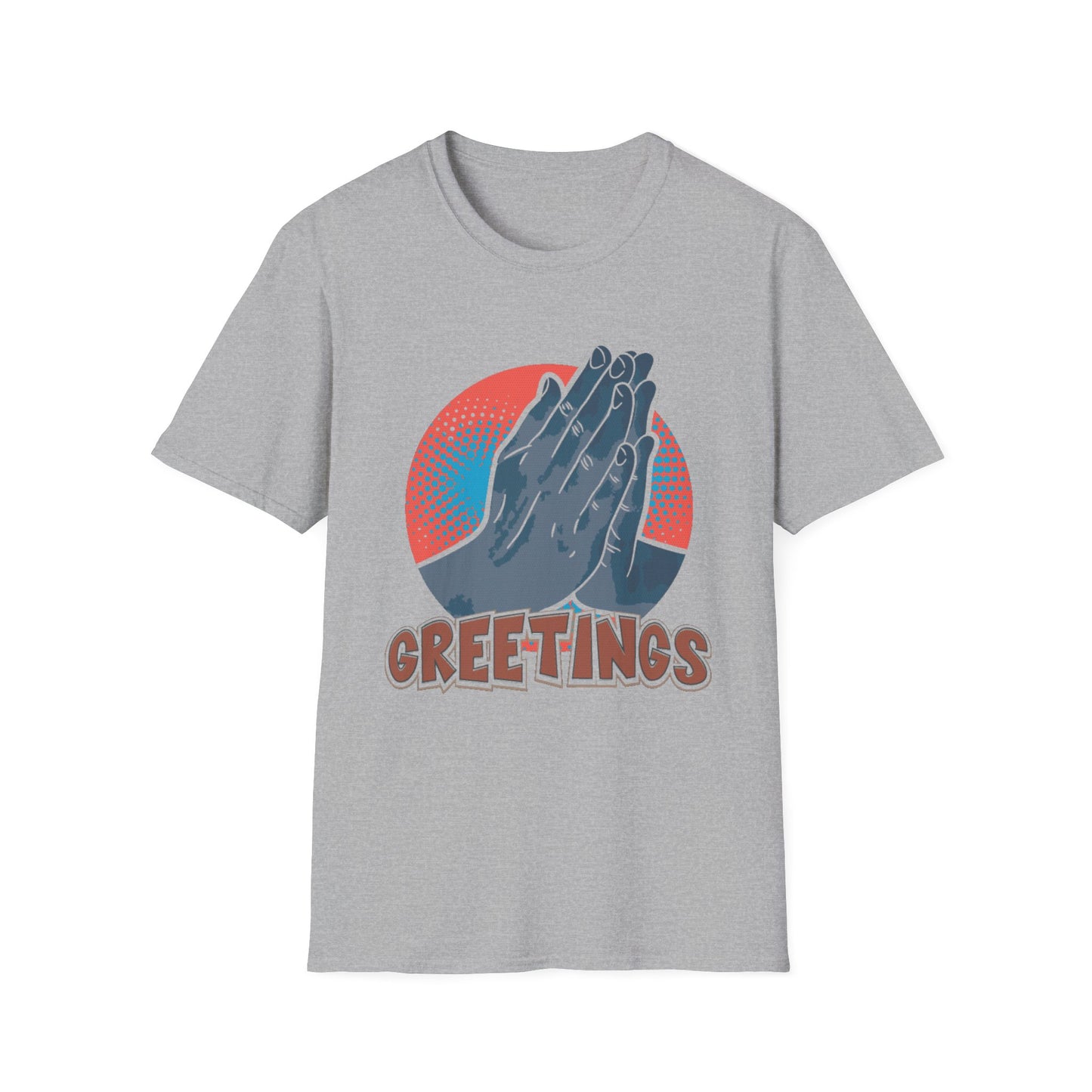 Greeting Hands Unisex Softstyle T-Shirt