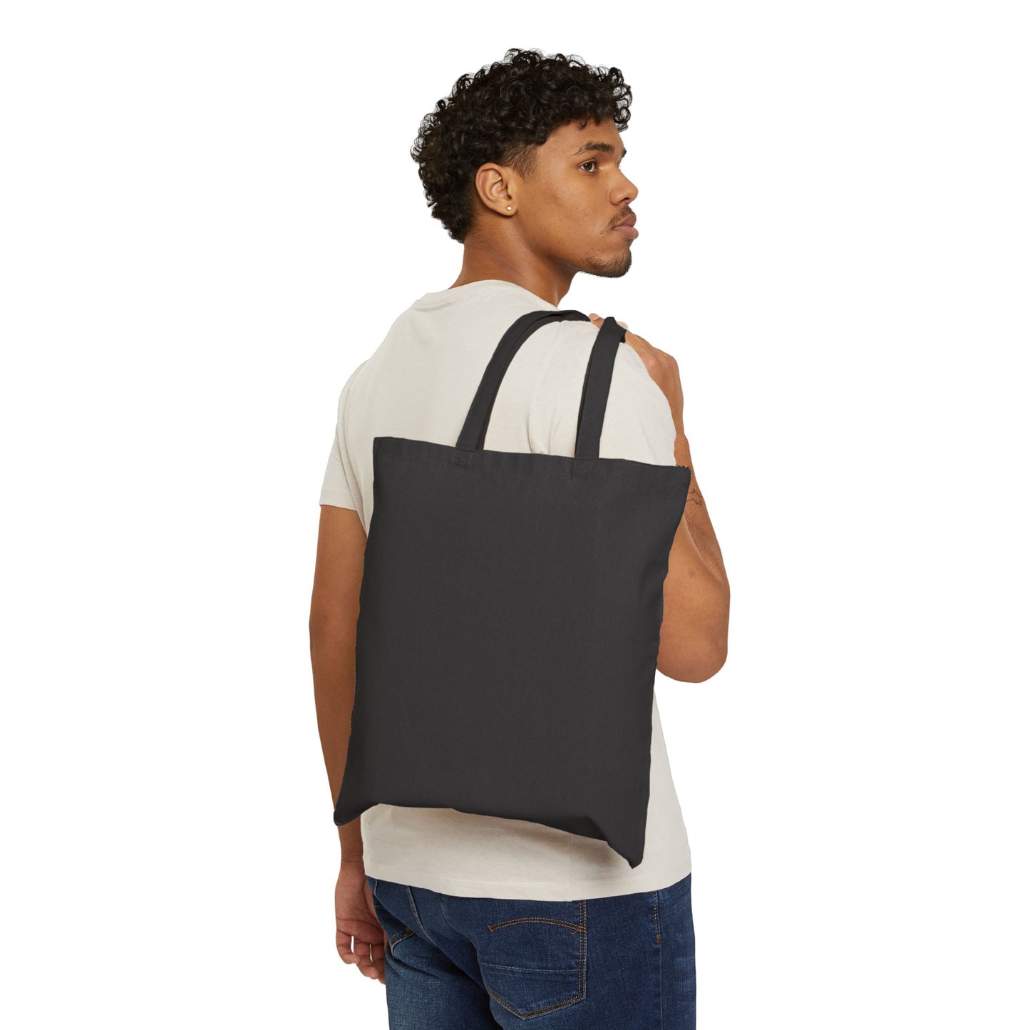 Respect The Hands Cotton Canvas Tote Bag