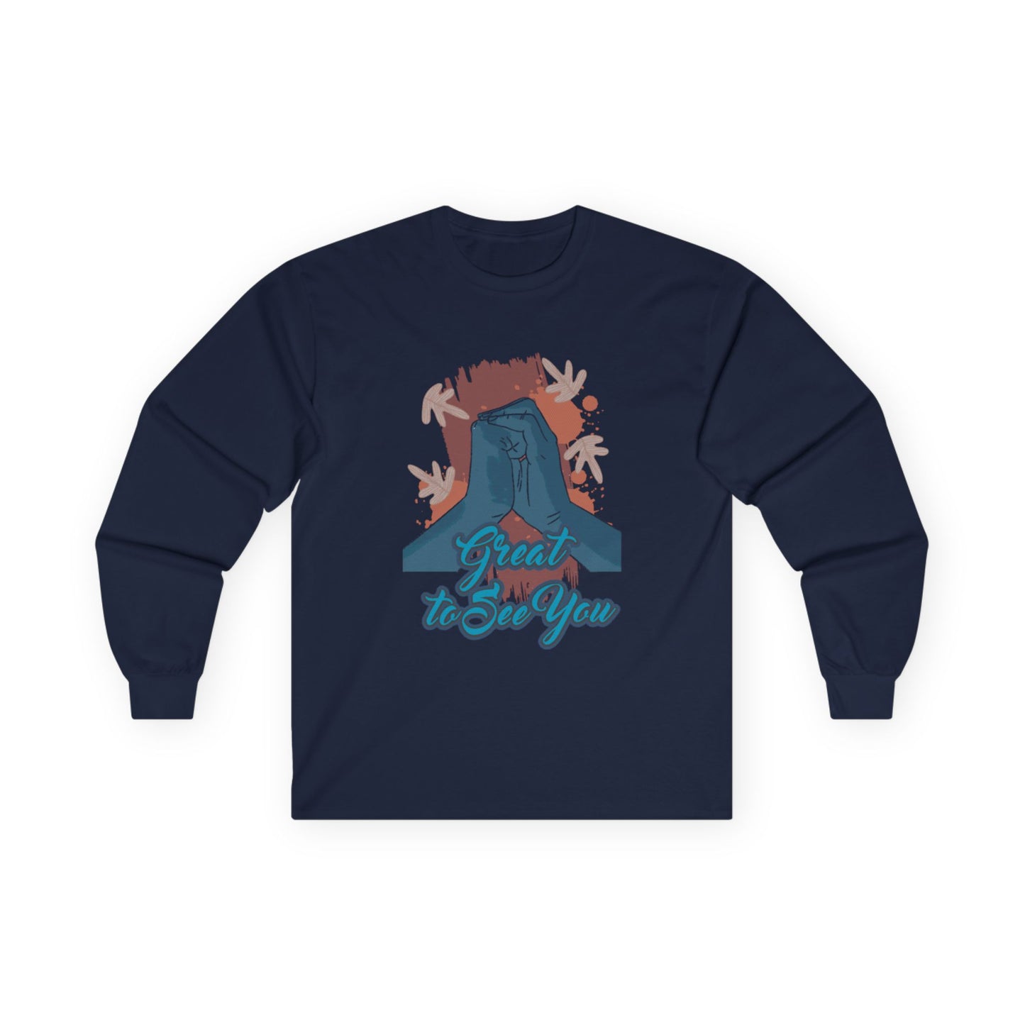 "Treat the Sun You" Graphic Long Sleeves