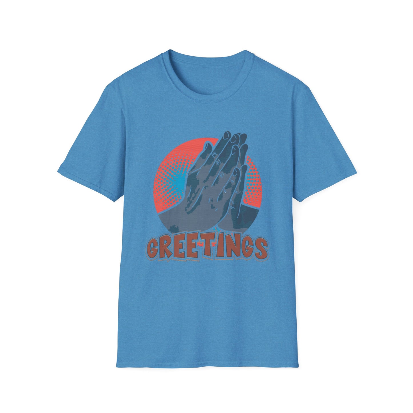 Greeting Hands Unisex Softstyle T-Shirt