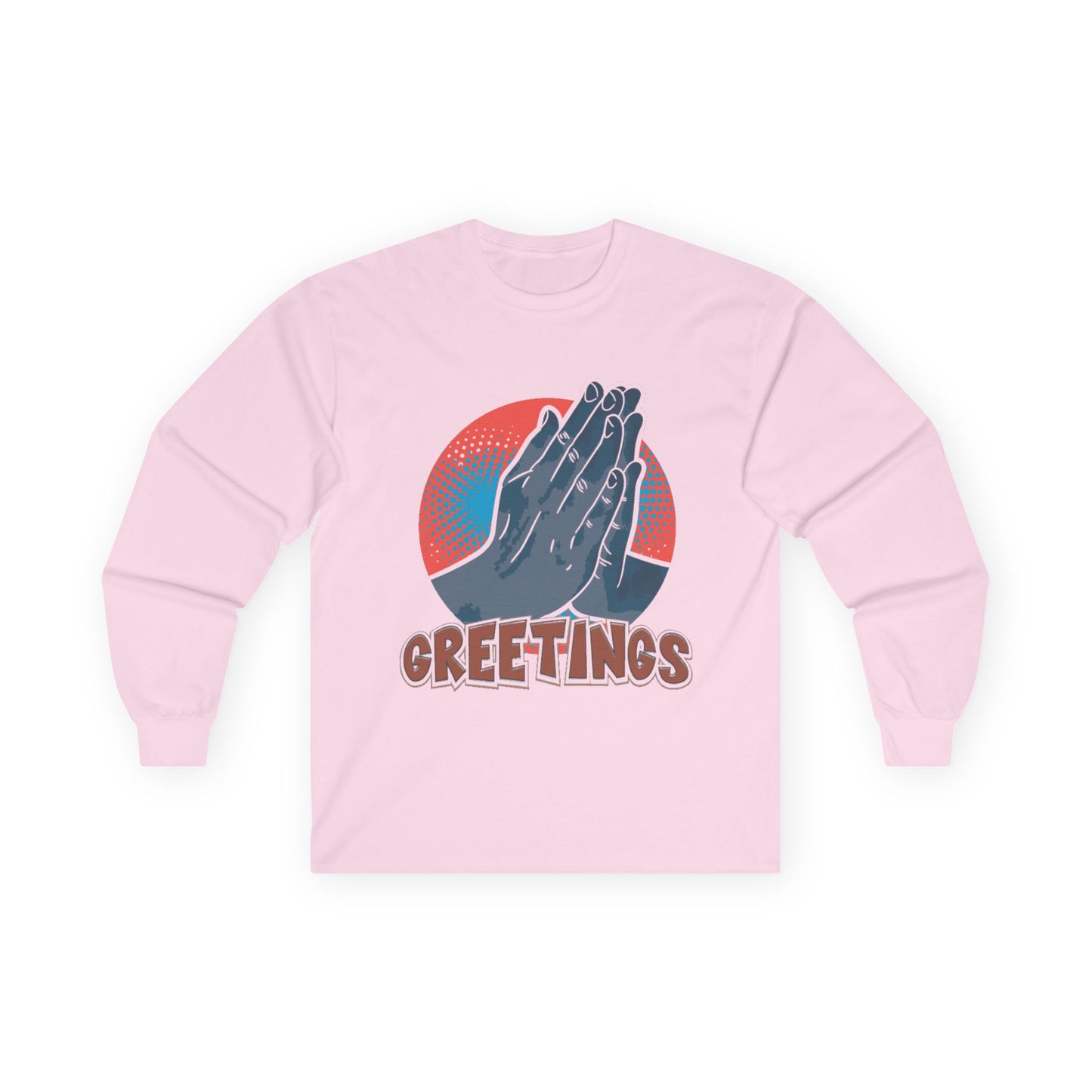 Greetings Graphic Long Sleeves