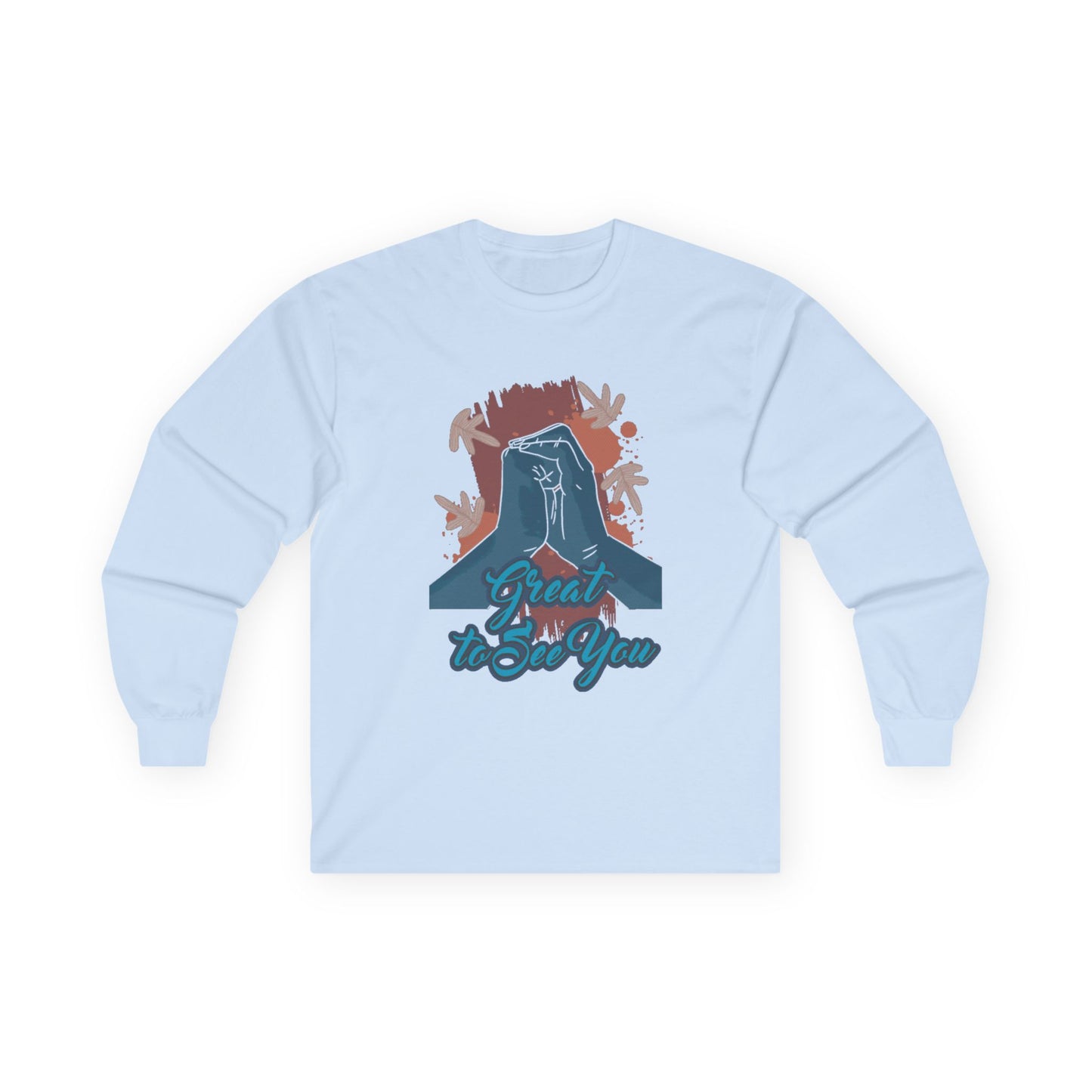 "Treat the Sun You" Graphic Long Sleeves