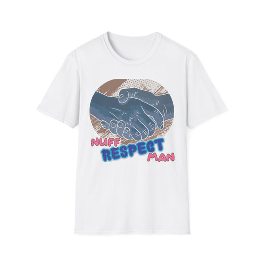 Unisex T-Shirt with Nuff Respect Design
