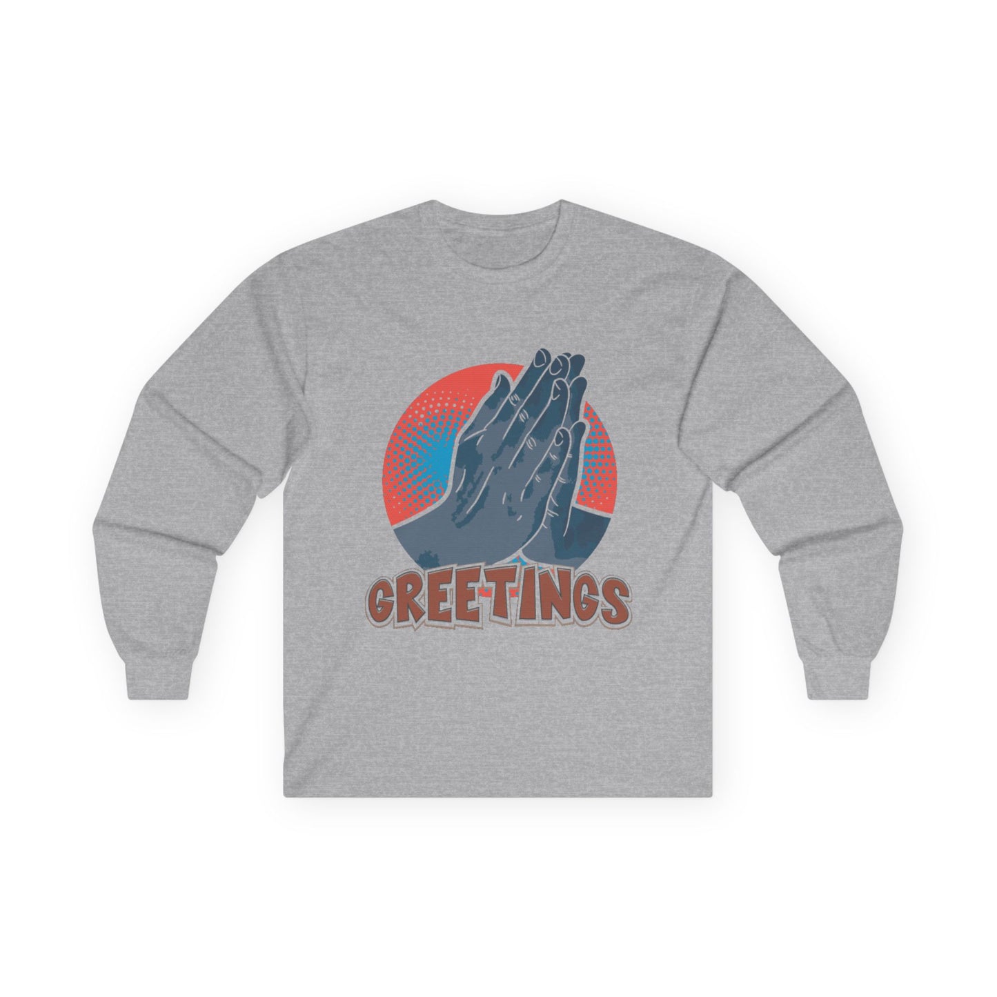 Greetings Graphic Long Sleeves