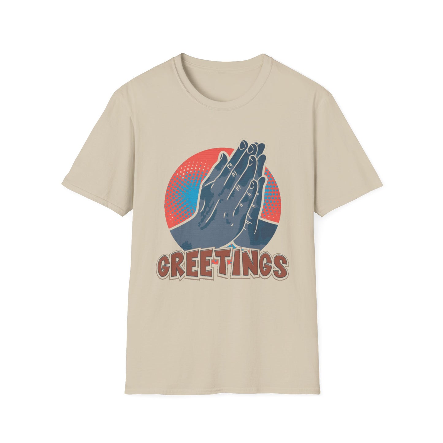 Greeting Hands Unisex Softstyle T-Shirt