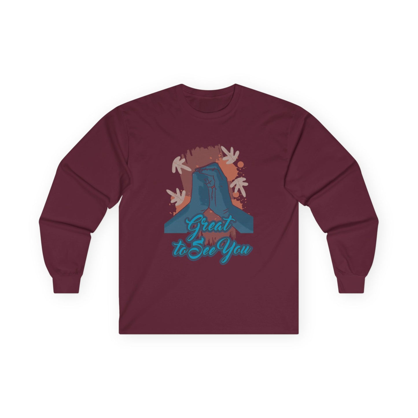 "Treat the Sun You" Graphic Long Sleeves