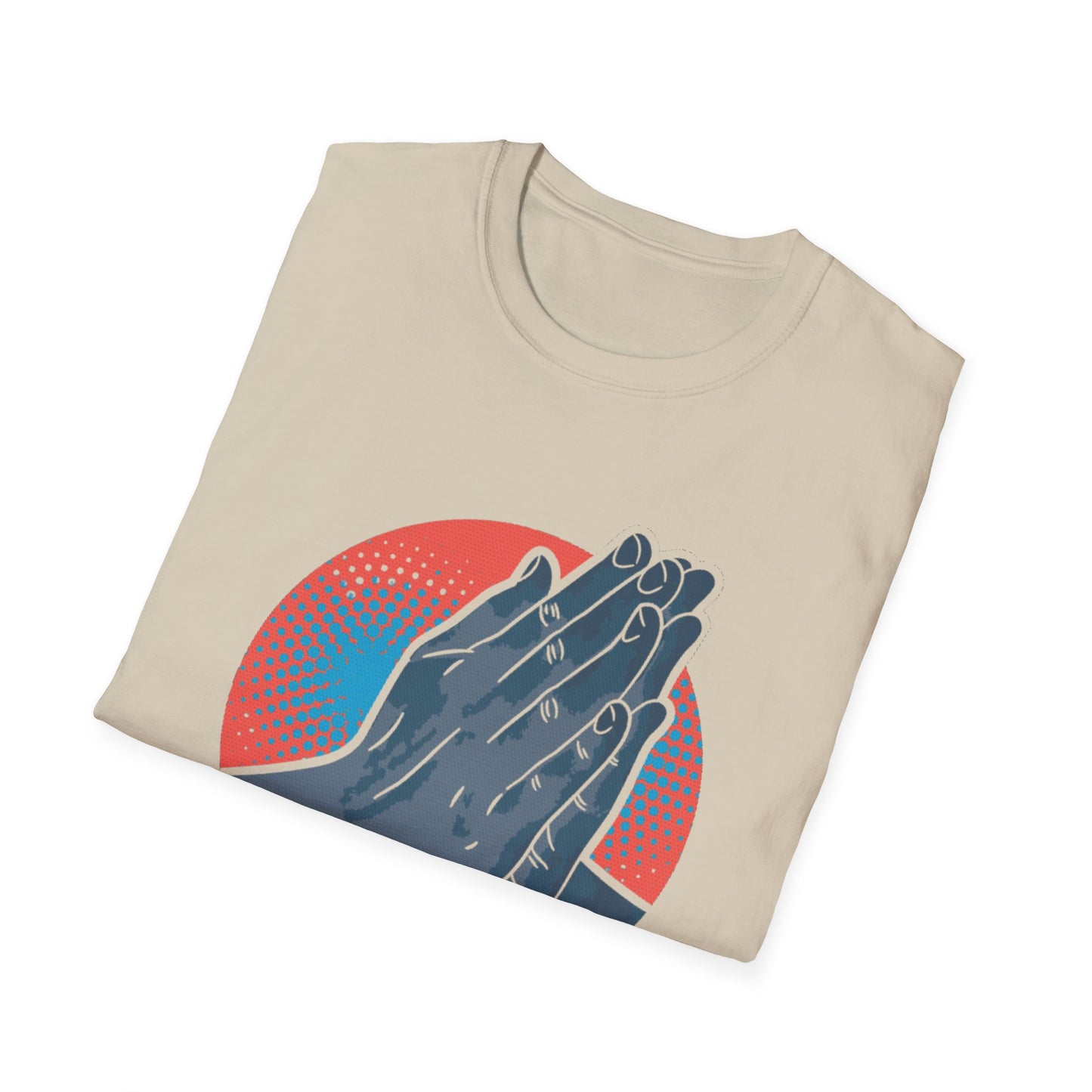 Greeting Hands Unisex Softstyle T-Shirt