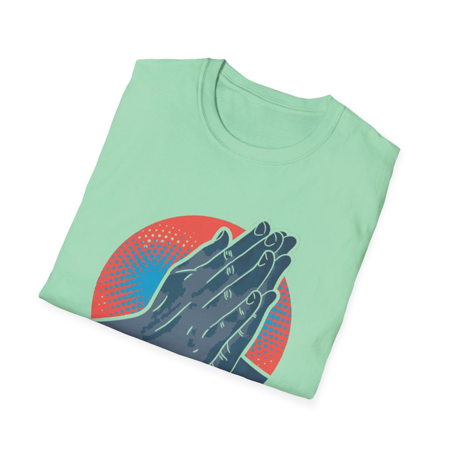 Greeting Hands Unisex Softstyle T-Shirt