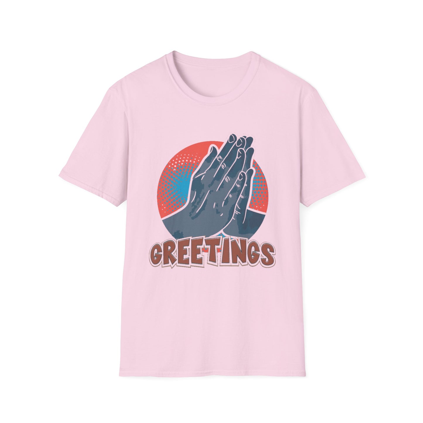 Greeting Hands Unisex Softstyle T-Shirt